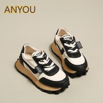 ANYOU 여성용 통굽 스니커즈 운동화