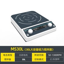 교반기 실험실 전기 믹서 미니 소형 디지털 자석 브러시리스 모터 다연 항온 가열 전동, 30L 믹서