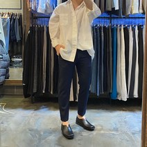 어썸블랑 S-3XL 빅사이즈 남성정장바지 밴딩슬랙스팬츠 봄 여름 가을