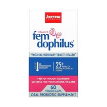 재로우 우먼 펨-도필러스 유산균 베지테리안 캡슐, 60정, 2개