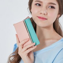 베베맘천사 옴니아 소가죽 앨리스 여자중지갑 선물 월렛