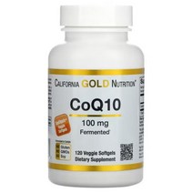 캘리포니아 골드 뉴트리션 코큐텐 100mg California Gold Nutrition CoQ10 100mg, 120정, 1개