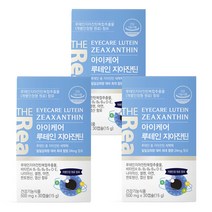 더 리얼 아이케어 루테인 지아잔틴 500mg 30캡슐 3박스 눈건강, 단품, 단품