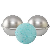 금속 배쓰밤 몰드 DIY 고급스러운 만들기 2개 4개 지름 6.5cm 프리미엄 마감 배쓰컴퍼니 보너스 레시피 포함 핫템 잇템