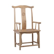 레트로 원목 의자 / 심플 디자인 암체어 엔틱 카페, 월넛 컬러 (77x44x47cm)