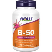 Now Foods B-50 식물성 캡슐 250 마리 81048 종합비타민, one option, 250 알 (x 1)