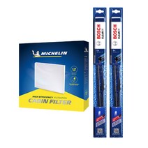 더뉴트랙스 보쉬 클리어핏 와이퍼+에어컨필터, BBG-CF-0034_(2016.10~), 600＋350_CF-0105