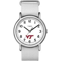 Timex 타이맥스 Tribute 여성용 위켄더 38mm 쿼츠 시계 패브릭 스트랩 포함 일리노이 파이팅 일리니
