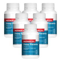 뉴트라라이프(Nutra-Life) 뉴트라라이프 양태반 34000 + 비타민D 60캡슐 X 6개, 360캡슐, 1세트