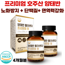 웰리즈 양태반 플라센타 프리미엄정 500mg X 60정, 2개