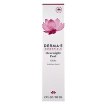 Derma E Overnight Peel Exfoliant Facial 더마 E 오버나이트 필 엑스폴리언트 페이셜 각질제거 크림 60ml, 1개