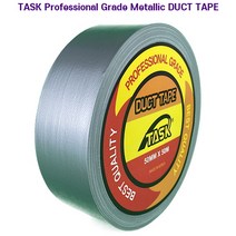 테스크 수출용 국산 덕트테이프(DUCT TAPE) 50MM X 50M 최고급형(전문가급) SILVER, 1개