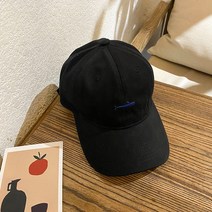NENAI 남성용여성 모자 베이직 무지 볼캡 야구모자 하드 볼캡 자외선 차단 통풍 자수 레터링 모자