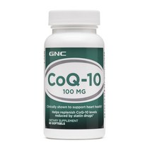 GNC CoQ-10 100mg 소프트젤, 60개입, 1개