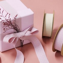 파스텔 단면 리본끈 포장 실 청첩장 리본 트리 크리스마스 끈 선물 줄 5색 글리터 수입 꽃집 공예 선물용 생일 포장용 명절 칼라 타이 장식