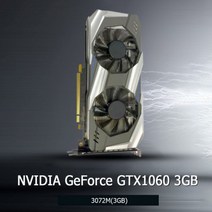 그래픽카드비디오 카드 GT210 512M DDR3 64 비트 컴퓨터 HDMI 호환 VGA, 03 GTX1060 3GB DDR5