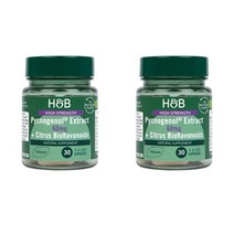 홀랜드앤바랫 피크노제놀 30캡슐 60mg Holland & Barrett Pycnogenol, 2팩