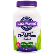오레곤즈 와일드 하비스트 시나몬 Oregons Wild Harvest True Cinnamon (Ceylon) 120 베지캡슐