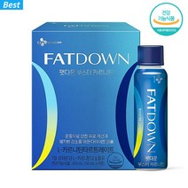 팻다운 부스터 카르니틴 (50ml x 6병) 1박스 M 레몬맛 팻다운 부스터 L 카르니틴 맨즈 남성 체지방 감소 운동 스포츠 헬스 과로 피로도 개선 2중 기능성 김나영 건기식, 300ml, 2개