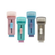 아이비스 슬라이딩 지우개 색상 4종, 핑크, 민트, 블루, 그레이, 1세트