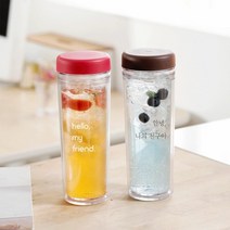 [KT알파쇼핑]국내생산 주문 제작 이중 베이직 보틀 500ml DD-09909, 상세페이지 참조, 상세페이지 참조