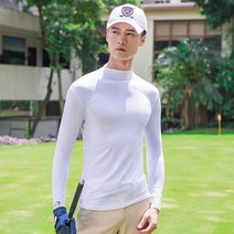 골프이너웨어 긴팔 티셔츠 골프상의 쫄쫄이 남 골프티 골프티셔츠 이너웨어 썬블럭 남성 골프복