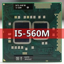 인텔 코어 i5-560M 노트북 컴퓨터 프로세서 i5 560M 노트북 CPU PGA988 노트북 컴퓨터 cpu, 한개옵션0
