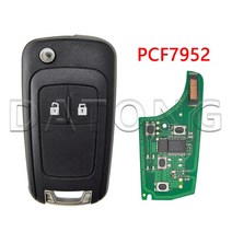 []스마트키복사 차 디지털 개조 버튼 열쇠 Datong World Car Remote Key 쉐보레 크루즈 올랜도 말리부 아베오 스파크 315433 MHz ID46 칩 자동, 315MHz - 2 BT PCF7952