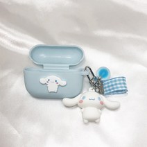 잉스리빙 에어팟 프로케이스 + 시나모롤 스트랩 키링 set