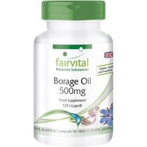 fairvital Borage Oil 페어바이탈 보라지 오일 500mg 120캡슐