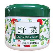 수분과 영양이 풍부한 5가지 야채 마사지크림 350g, 단품, 단품