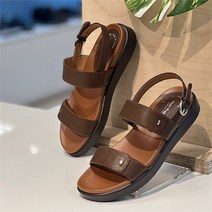 허시파피 NC09 여성 볼넓은 쿠션 편한샌들 3fn030