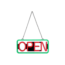 LED 네온 OPEN 사인 보드 / 전광판 나래바 간판 집들이 선물 레터링, 스퀘어