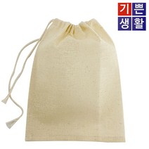 진짜 천연 삼베 주머니 중 20x27cm 면보자기 한약 면포 단품