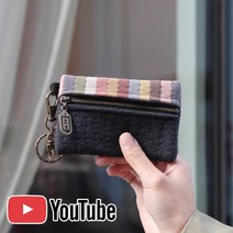 바이핸즈 유튜브 영상제공 퀼트 diy키트 패키지 소품 - 간편카드지갑 1, 1개