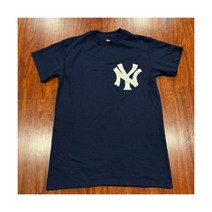 마제스틱 남성 뉴욕 양키스 네이비 저지 셔츠 스몰 S 야구 MLB