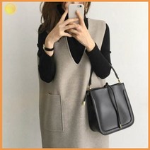 폴라 티 모직 조끼 원피스 세트 기본 롱조끼 V넥 추천 브이넥 티셔츠 가을 겨울 데일리 코디 룩 드레스 옷 여성 여자 의류 상의 여친 룩 트렌드 스타일 의상 대학생 외출 패션 패셔니스타 디자인 룩북 유행