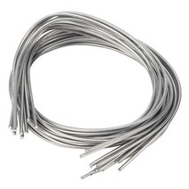 솔더 와이어 10pcs 알루미늄 구리 용접봉 전극 직경 2mm 저온 납땜 플럭스 코어 롤, 한개옵션0