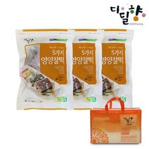하늘뜰 디딜향 5가지맛 영양찰떡 선물세트 총60개입, 영양찰떡 20개+통팥앙금 20개+수리취 찹쌀떡 20개 총60개입