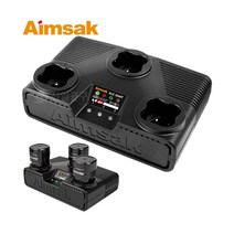 아임삭 3구 14.4V 충전기 ALC3540T 10.8V-18V 3in1 플러그인타입, 1개
