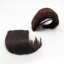 감쪽이 볼륨 가발 M사이즈2개 헤어피스 부분 앞머리 뽕 가발, 색상:자연검정|사이즈:02.M(2개), 단품