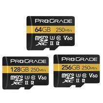 PROGRADE V60 250M/S Micro SDXC Card 64GB 128GB 256GB Class10 Memory Card 메모리 카드