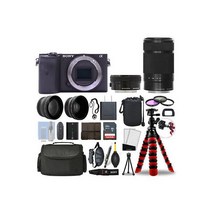 Sony a6600 소니 알파 미러리스 카메라 16-50mm 55-210mm 32GB 멀티