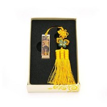 한국전통자개 USB 송하맹호도 판촉 외국인 선물 스윙, 8기가