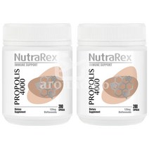 뉴트라렉스 프로폴리스 4000mg 200정 2 팩 NutraRex Propolis