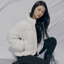 후아유 후아유 투웨이 여성 소매탈착 숏푸퍼 WHJPC4V11F1 _ST