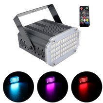 상업용조명 카페 상가 레이져 48 LED RGB 3IN1 스트로브 조명 디스코 DJ 파티 크리스마스 음악 클럽 사운드, 01 EU 플매트 카펫 러그