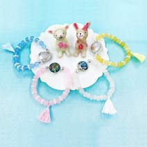 TD 만들기키트 모기퇴치 팔찌 만들기 초등 미술 재료 DIY 세트 돌봄교실 방과후, 화이트