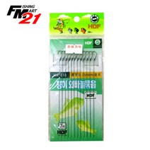 HDF 붕어 외바늘 묶음 HA-618, 1개
