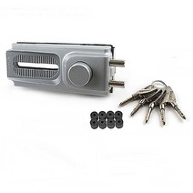 강화유리문열쇠 강화도어 잠금장치 외문용 육각키 5개, 기본